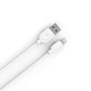 IPHONE LAADIMISJUHE (USB kaabel, 1m, valge)