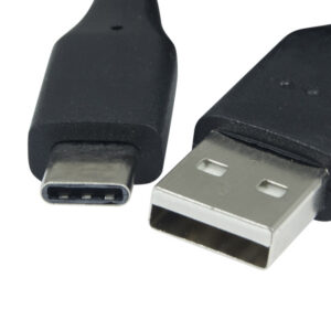 USB TYPE C1 LAADIMISJUHE (USB TYPE-C kaabel, 1m, must)